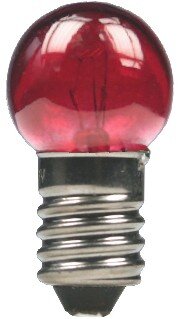 LAMPJE 19 V ROT E10